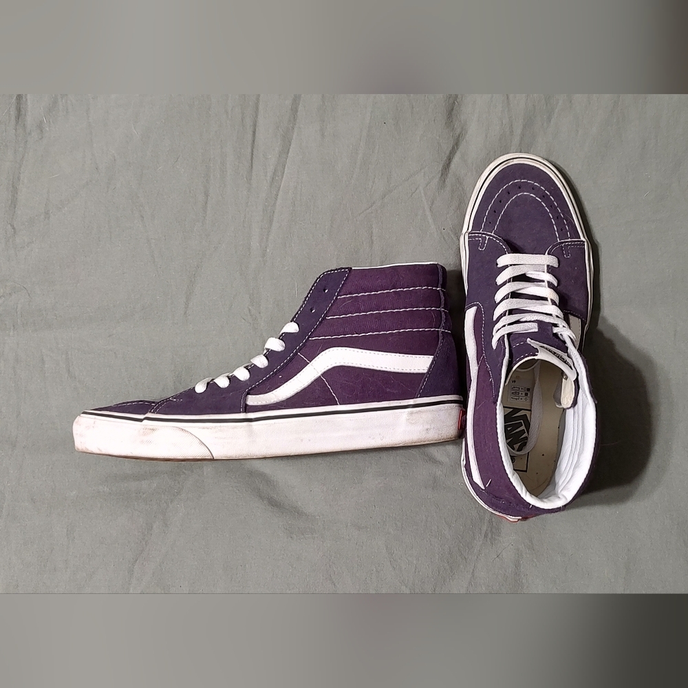 Purple Vans Skate Highs